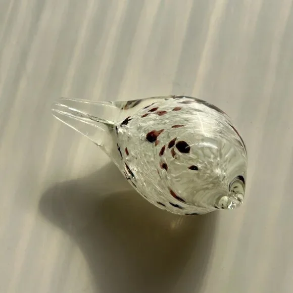 SOLD Glass Bird Sculpture - Picture 3 of 4